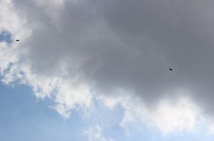 Morgen gro&szlig;e Flugschau