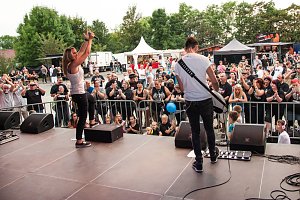 Hei&szlig;e Luft beim Altstadtfest