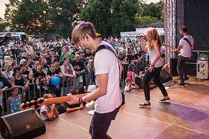 Hei&szlig;e Luft beim Altstadtfest