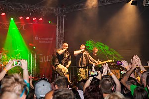 Hei&szlig;e Luft beim Altstadtfest
