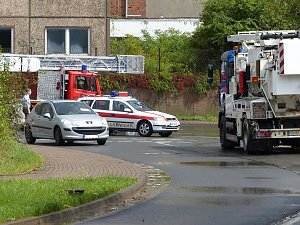 Regenguss auf Nordhausen