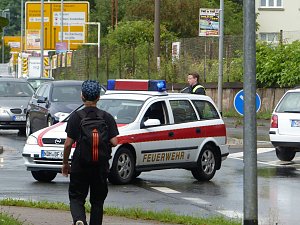 Regenguss auf Nordhausen