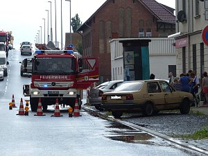 Regenguss auf Nordhausen