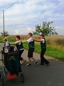 Beim Landeskirmesburschentreffen