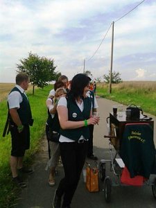 Beim Landeskirmesburschentreffen