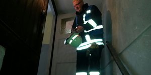 Einsatz in der Bruno-Kunze-Stra&szlig;e