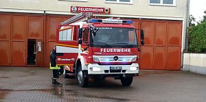 Einsatz in der Bruno-Kunze-Stra&szlig;e
