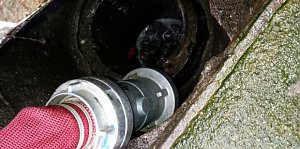 Einsatz in der Bruno-Kunze-Stra&szlig;e