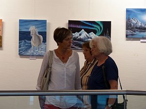 Bob Ross in der KSK-Galerie