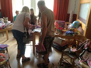 Kinderbasar im Haus der Kinder