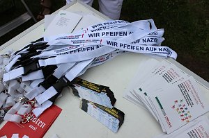 Zeichen gegen Rechts gesetzt