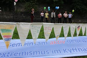 Zeichen gegen Rechts gesetzt