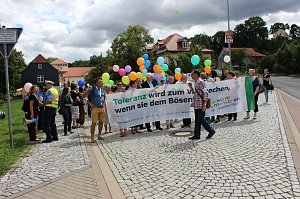 Zeichen gegen Rechts gesetzt