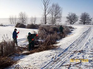 Pflege Teichkl&auml;ranlagen