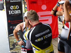 Zieleinlauf beim ICAN