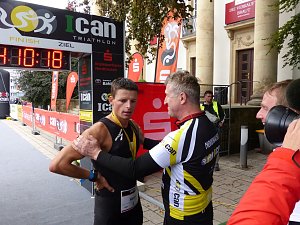 Zieleinlauf beim ICAN