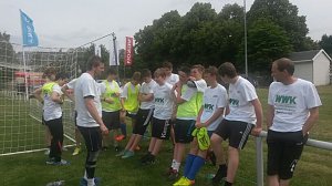 Vorbereitungen des NSV-Handballnachwuchses