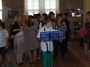 Vorbereitungen auf Schloss Heringen