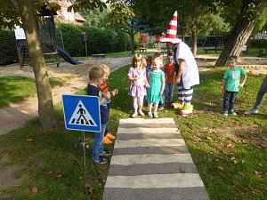 Kinder im Stra&szlig;enverkehr