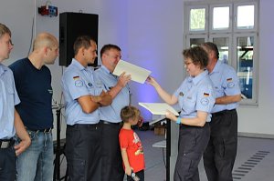 THW famili&auml;r gefeiert