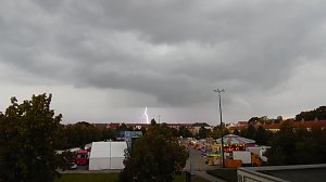 Gewitter &uuml;ber Nordhausen