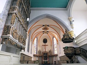 Schloss und Kirche in Sondershausen