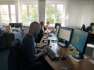 Besuch in Halle
