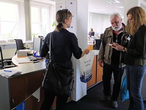 Besuch in Halle
