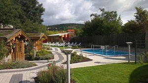 Er&ouml;ffnung: 68m-Riesenrutsche & Saunagarten
