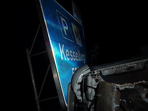 Unfall auf der A 38