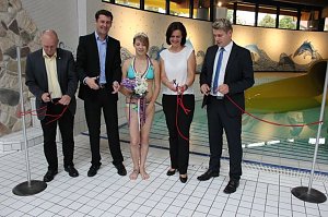 Riesenrutsche in Betrieb