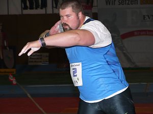 Die M&auml;nner beim Indoor