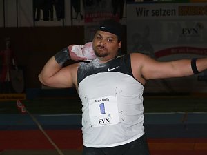 Die M&auml;nner beim Indoor