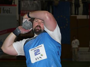 Die M&auml;nner beim Indoor