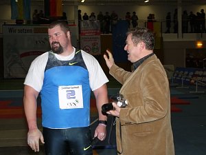 Die M&auml;nner beim Indoor