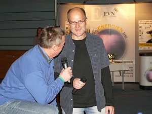 Die M&auml;nner beim Indoor