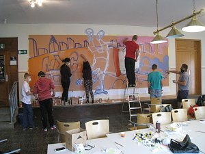 Graffit-Projekt in Nordhausen-Ost