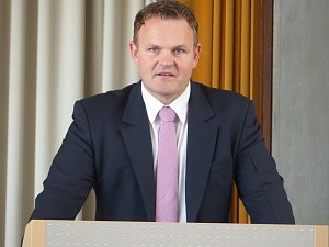 Immatrikulation: FH-Pr&auml;sident Prof. J&ouml;rg Wagner