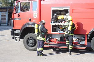 &Uuml;bungseinsatz auf dem Petersberg