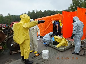Katastrophenschutz &uuml;bte den Ernstfall