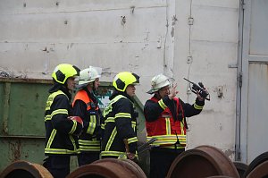 Katastrophenschutz &uuml;bte den Ernstfall