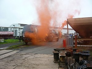 Katastrophenschutz &uuml;bte den Ernstfall