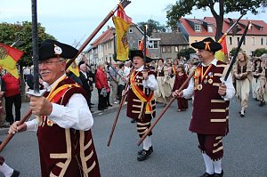 Bauernheer zog durch Bad Frankenhausen
