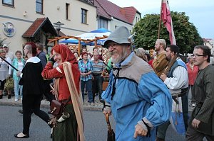 Bauernheer zog durch Bad Frankenhausen