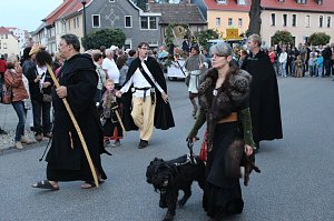 Bauernheer zog durch Bad Frankenhausen