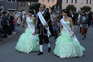Bauernheer zog durch Bad Frankenhausen