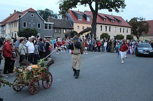Bauernheer zog durch Bad Frankenhausen