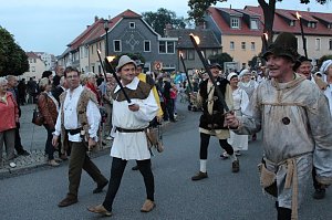Bauernheer zog durch Bad Frankenhausen