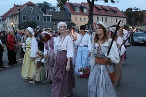 Bauernheer zog durch Bad Frankenhausen