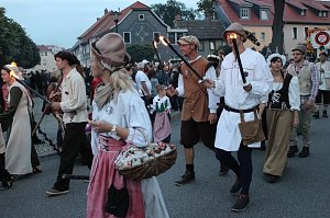 Bauernheer zog durch Bad Frankenhausen